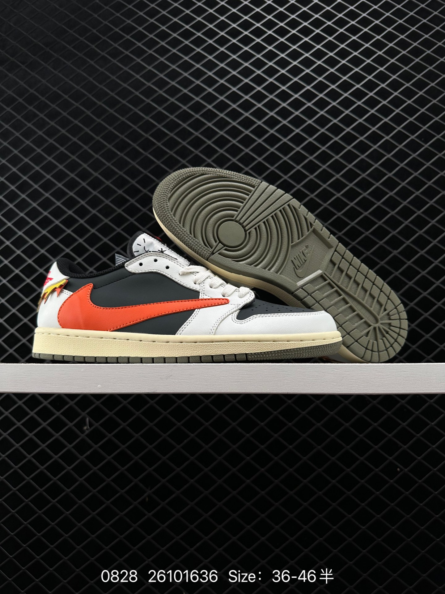 fragment design x Travis Scott x Nike Air Jordan 1 Low OG SP”UV White/University Blue Pack“